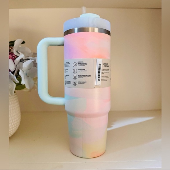 🎉LAST CHANCE🎉Stanley 30oz. Quencher H2.0 FlowState Tumbler Warm Serene - Picture 5 of 11